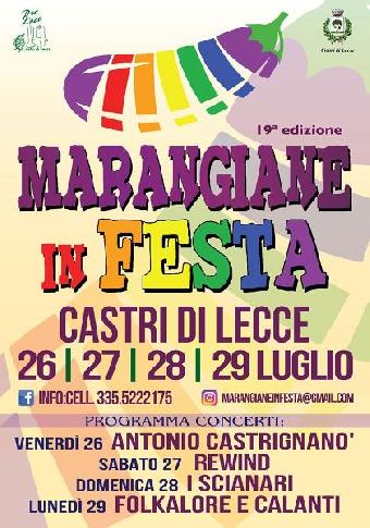 Marangiane in festa