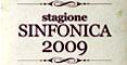 Stagione Sinfonica 2009