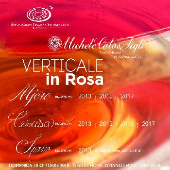 Verticale in rosa