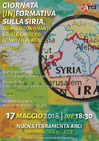 Giornata informativa sulla Siria