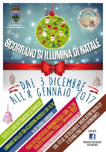 Scorrano si illumina di Natale