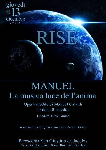 Manuel, la musica luce dell’anima