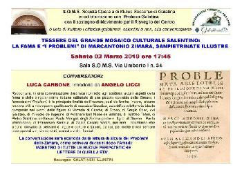 La fama e i problemi di Marcantonio Zimara