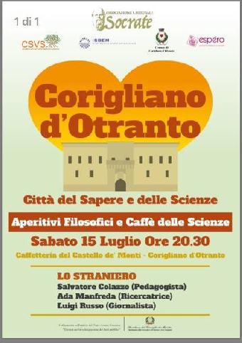 Al via Aperitivi Filosofici e Caffè delle Scienze