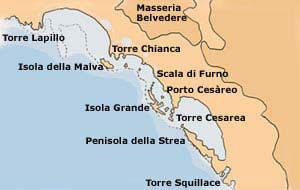 Mappa Porto Cesareo