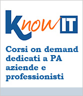Knowit - corsi on demand dedicati a PA, aziende, professionisti
