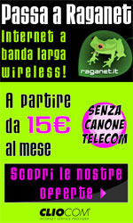 Raganet - Adsl wireless a banda larga