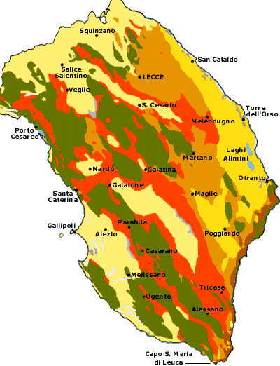 Carta geolitologica